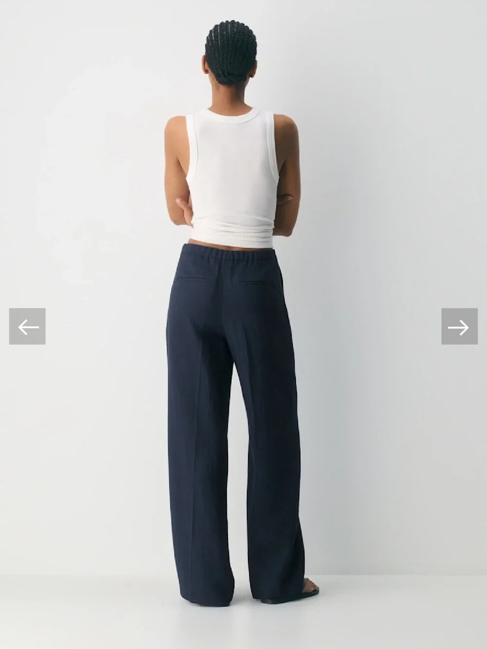 Aritzia Parity Linen Pant